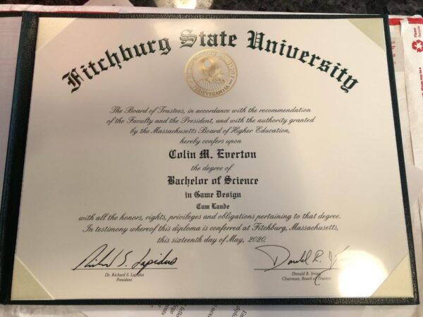 buy Fitchburg State University Diploma