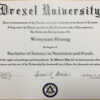 Buy Real Certificate Of Drexel University