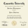 Buy Concordia University degree