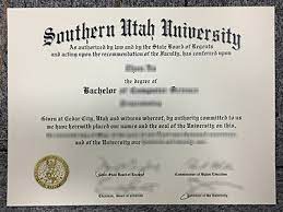 Buy Genuine SUU degree