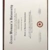 Buy real registered TWU diploma