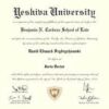 Buy Real Yeshiva diploma