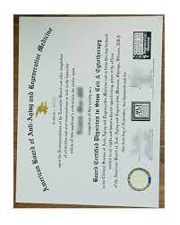 Buy A4M MD Diploma Real Certificate