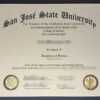 Buy Real registered SJSU Degree