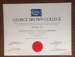 Buy a Real George Brown degree