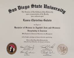 Buy Real Registered SDSU Degree