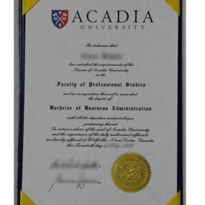 Buy Real Acadia Diploma