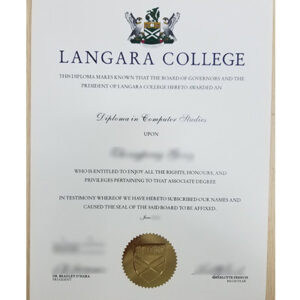 Buy Registered Langara Diploma