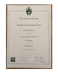 Buy Real Leeds Degree